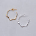Wonky Hoop Earrings