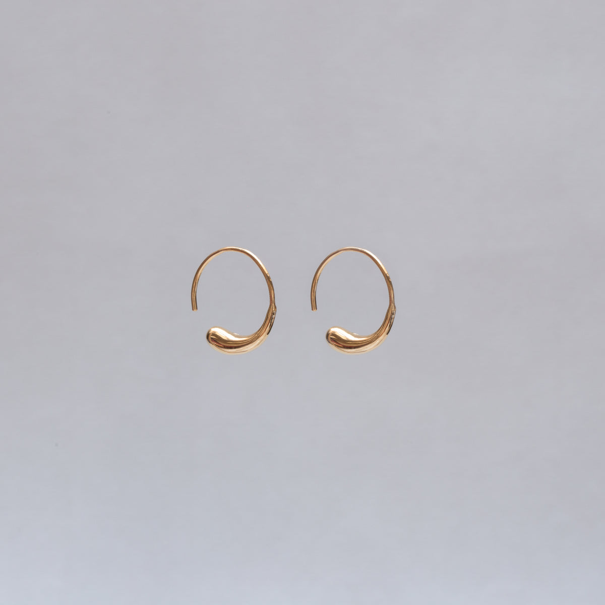 Teardrop Hoop Earrings