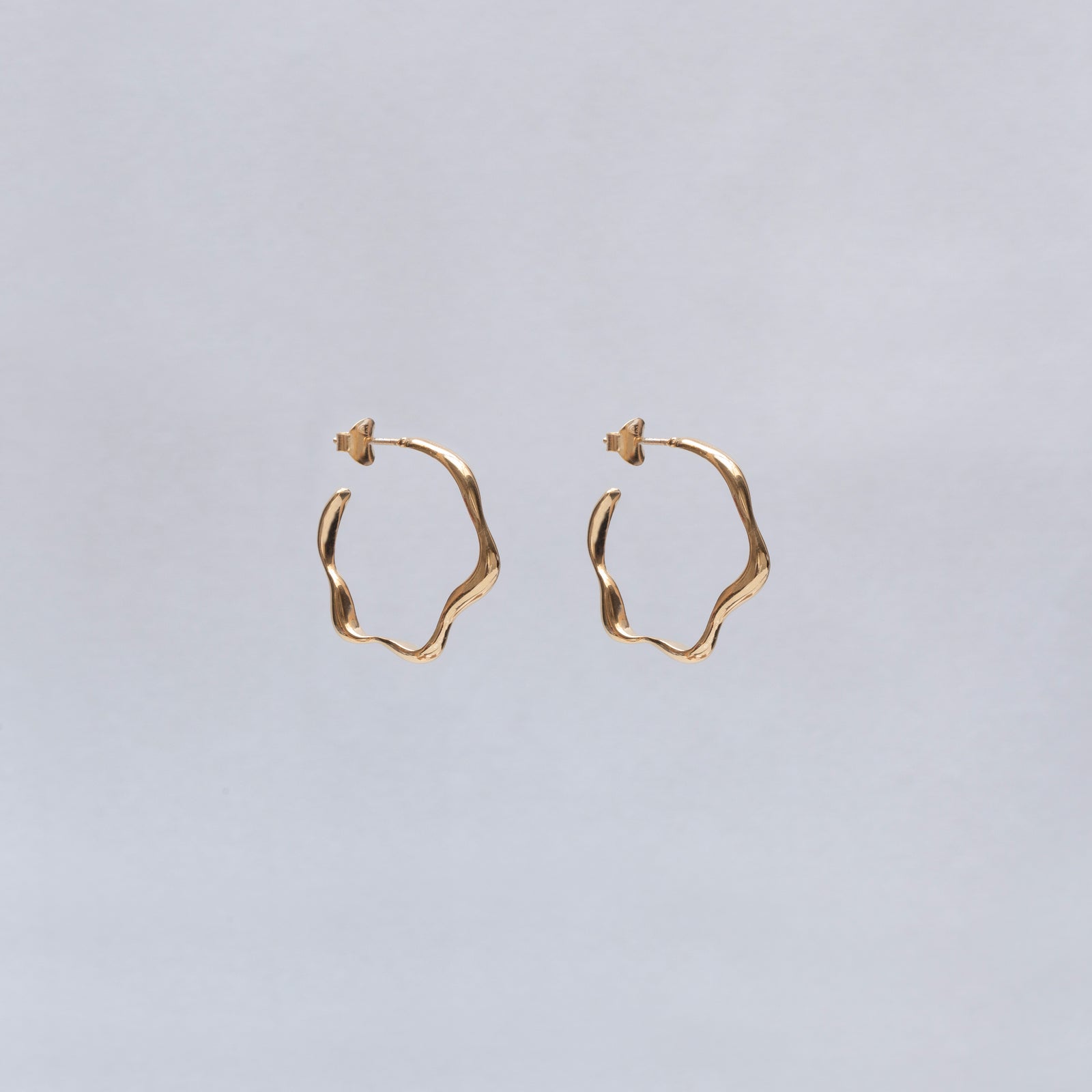 Wonky Hoop Earrings