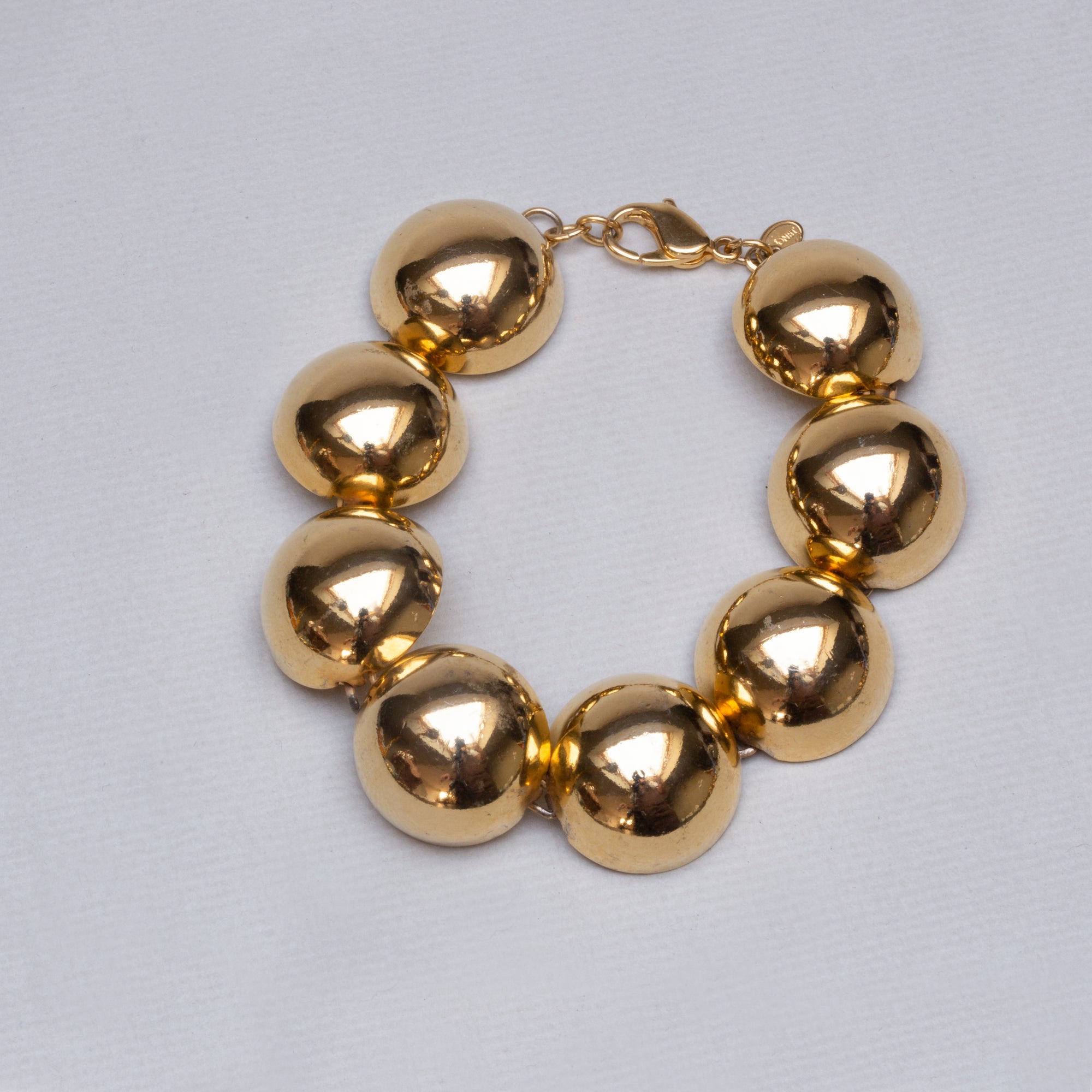 Vintage Gold Bobble Bracelet