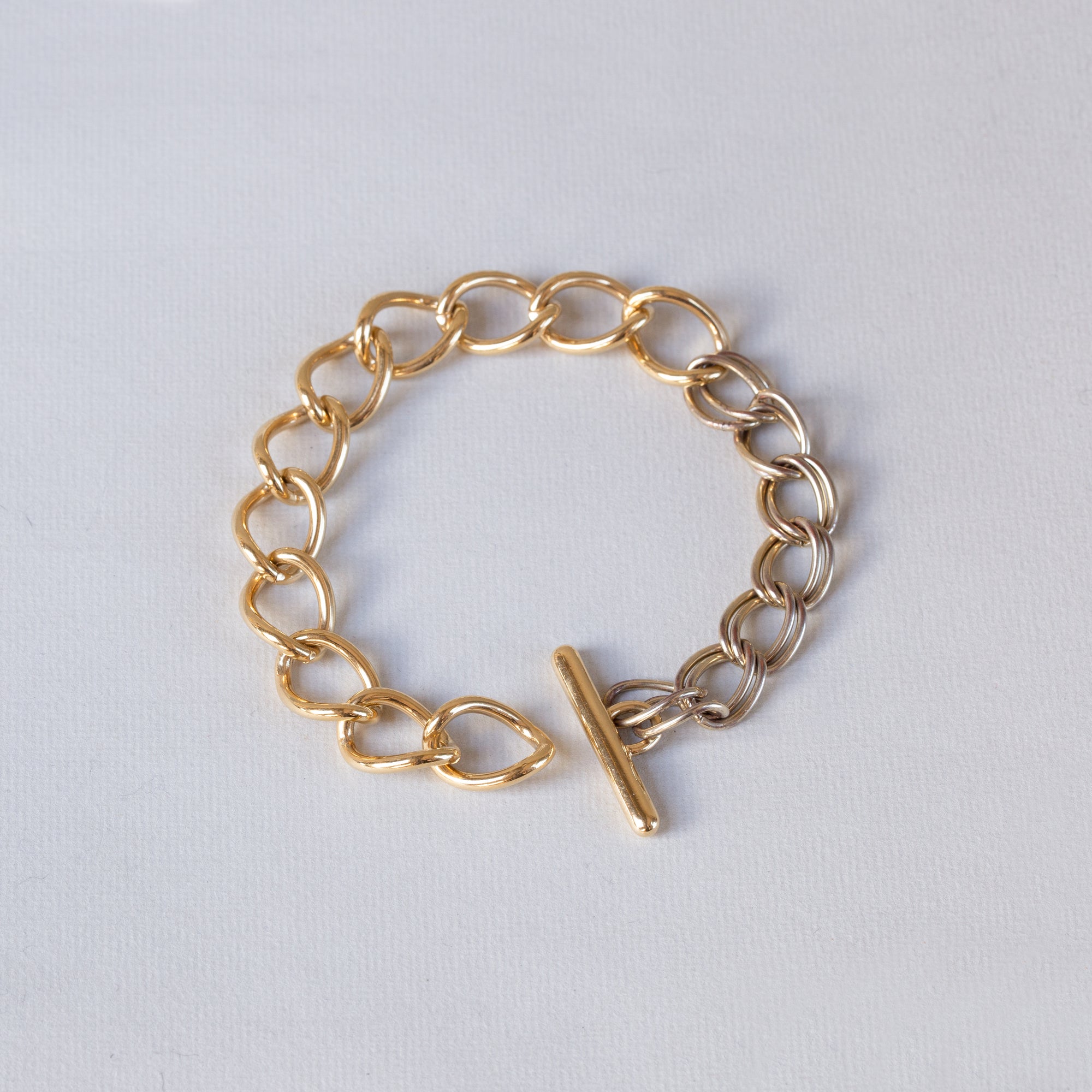 Vintage Gold Chain Bracelet