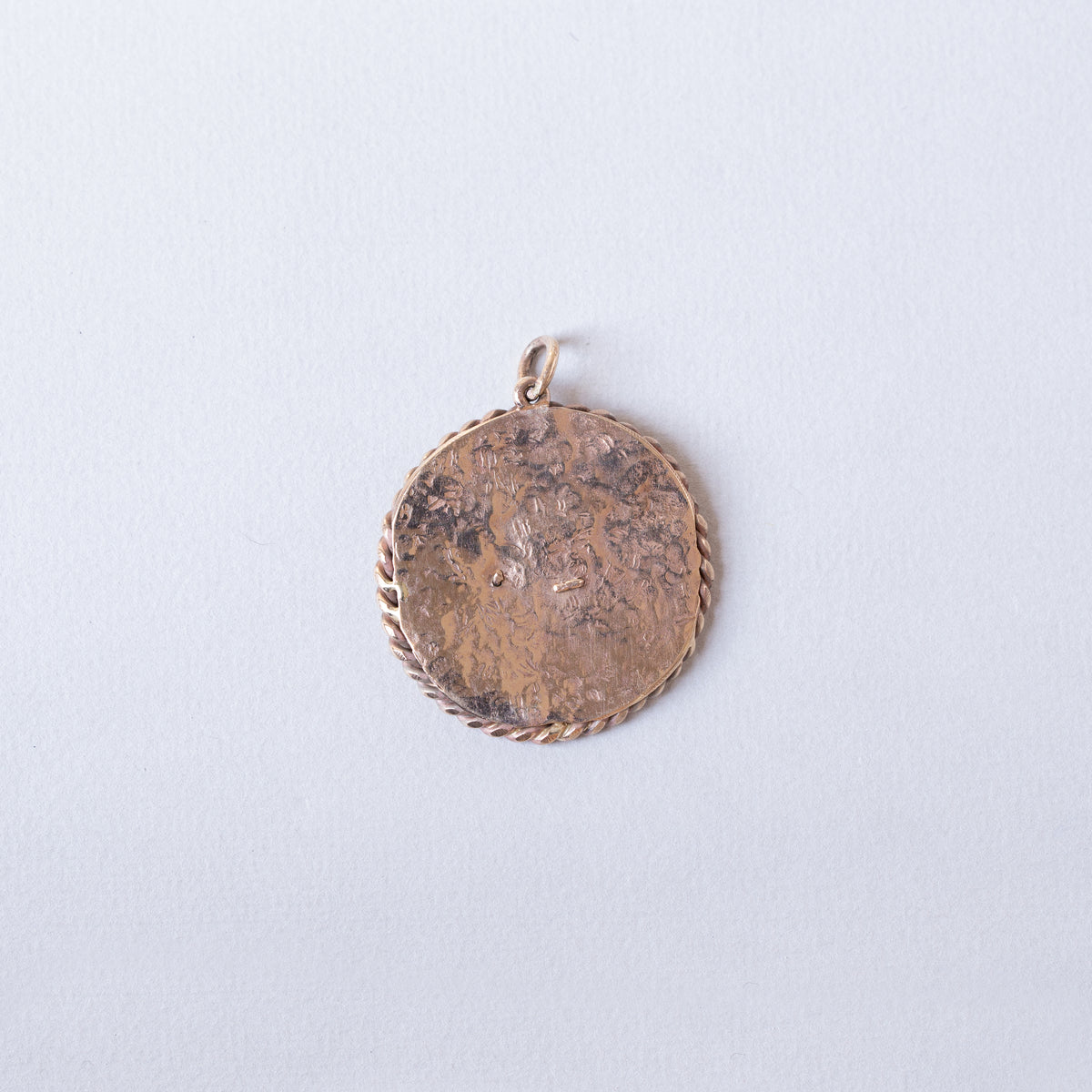 Vintage 9ct Gold Cancer Charm Pendant & Chain Necklace