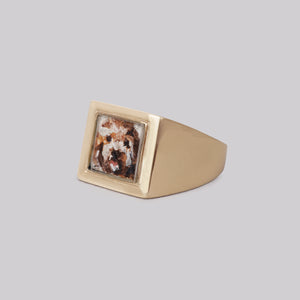 Bespoke 9ct Gold Dog Portrait Ring