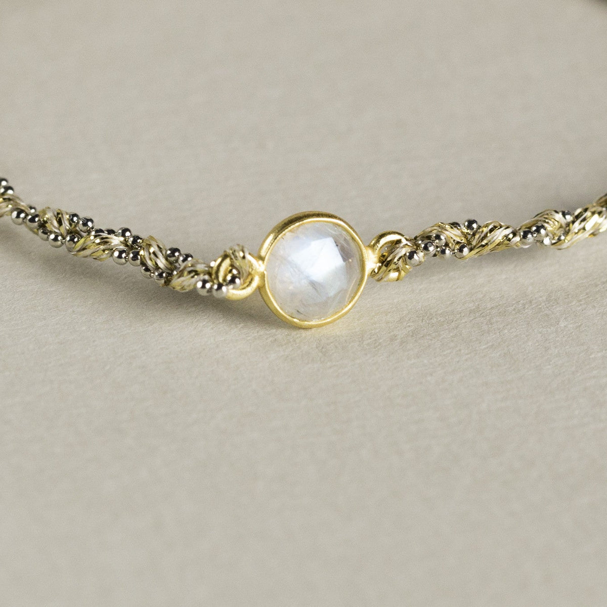 gorgeous moonstone seen from up close 
