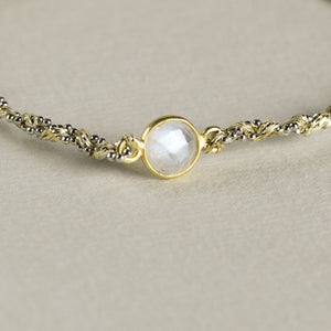 gorgeous moonstone seen from up close 