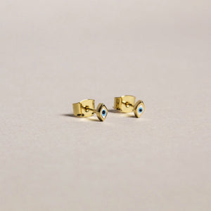 made of gold plated sterling silver, the studs are super cute size (picture with butterflies for comparison)