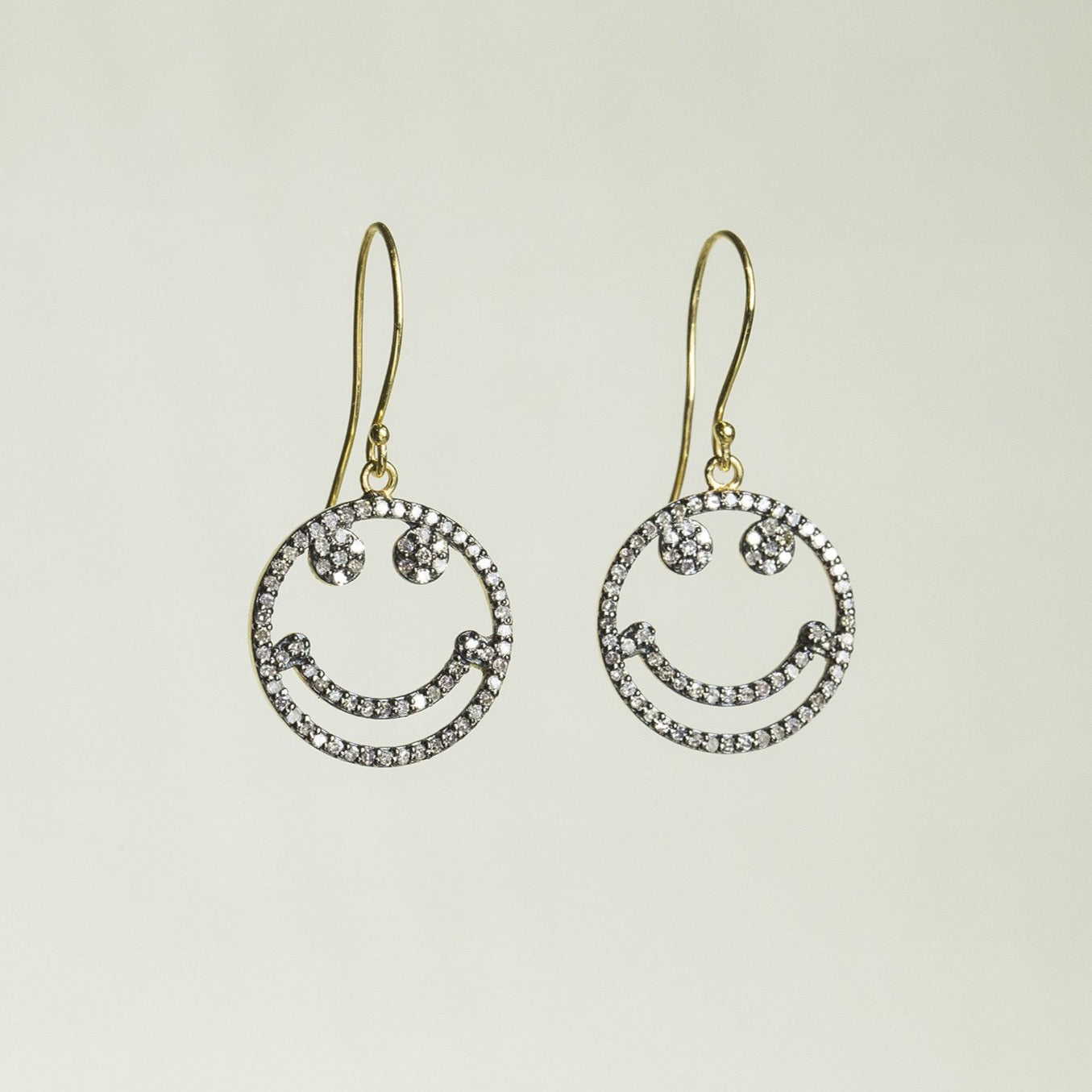 fab Affordable Range Diamond Smiley Face Charm