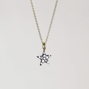 Diamond Little Star Necklace