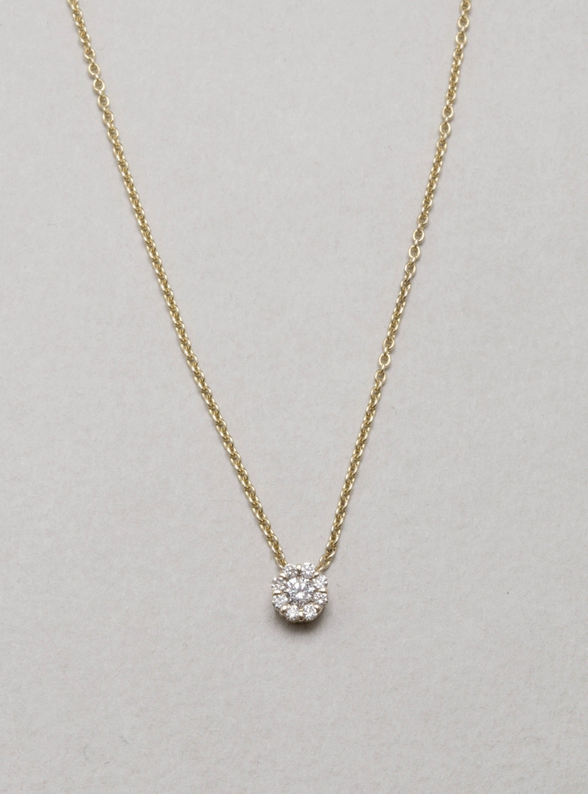 felt Fab Diamond Range blossom necklace
