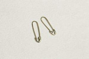 our adorable gold safety pin earrings with diamonds are the no.1 gift choice