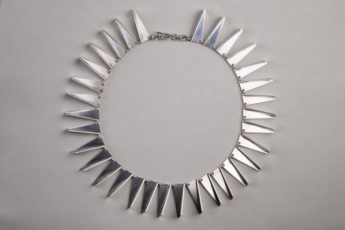 Vintage Silver Necklace by Georg Jensen