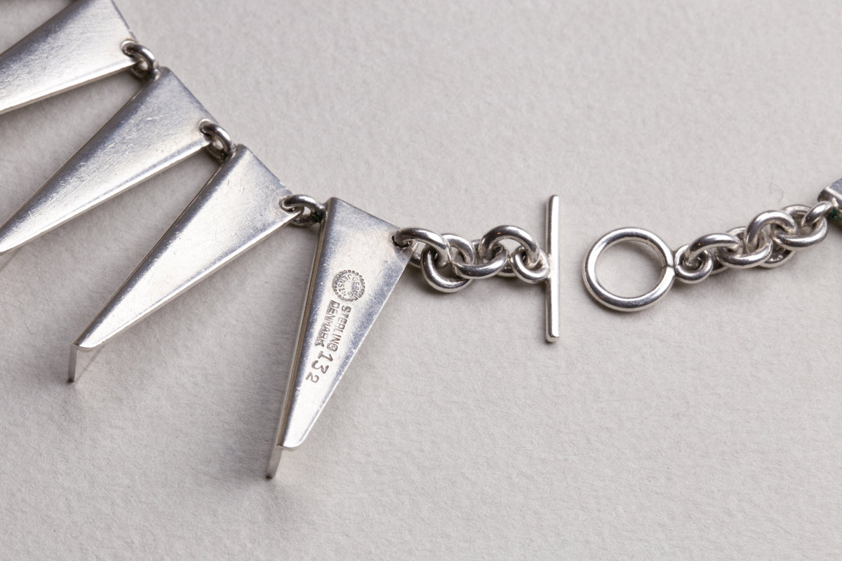 Stamped "Georg Jensen Sterling Denmark"