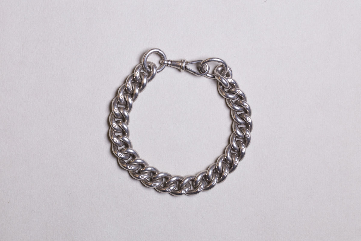 Vintage Silver Chain Bracelet #1