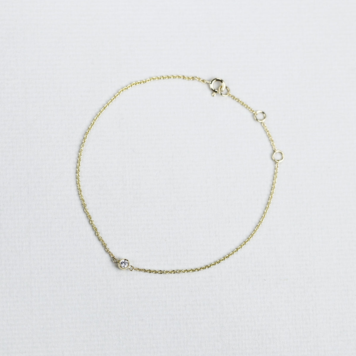 Gold and Diamond Bracelet (Small)